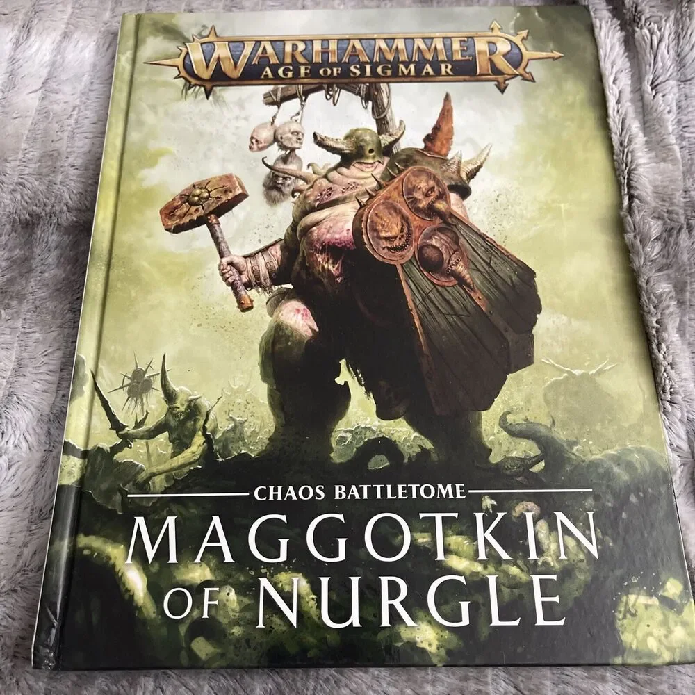 Warhammer Age Of Sigmar Maggotkin Of Nurgle Chaos Battletome NiS